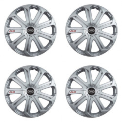 Puklice pre Land Rover 14 Evo silver