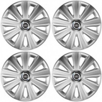 Puklice pre Land Rover 14 Aviator carbon RC silver