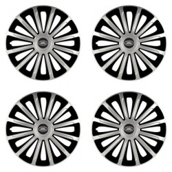 Puklice pre Land Rover 15 TREND silver and black