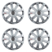 Puklice pre Land Rover 16 Evo silver