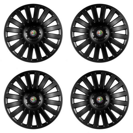 Puklice pre Alfa Romeo 14 Smart black