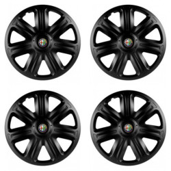 Puklice pre Alfa Romeo 15 COMFORT BLACK