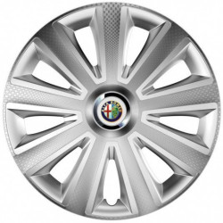 Puklice pre Alfa Romeo 16 Aviator carbon RC 16 silver
