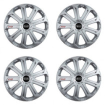 Puklice pre Kia (staršie logo) 14 Evo silver