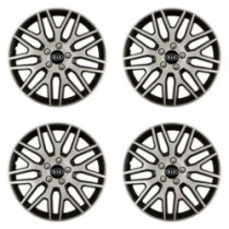 Puklice pre Kia (staršie logo) 14 Dakar NC silver and black