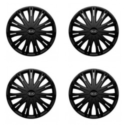 Puklice pre Kia (staršie logo) 14 SPARK BLACK1