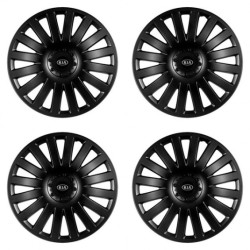 Puklice pre Kia (staršie logo) 15 Smart black