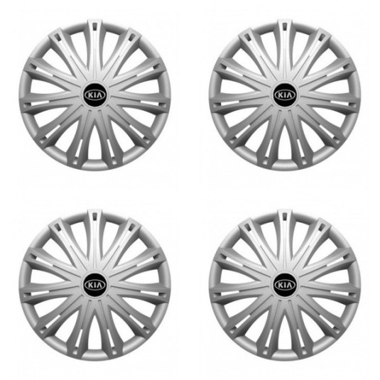 Puklice pre Kia (staršie logo) 15 SPARK