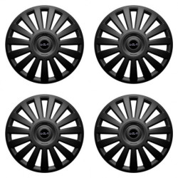 Puklice pre Kia (nové logo) 14 Luxury black