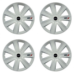 Puklice pre Kia (nové logo) 14 GTX carbon white