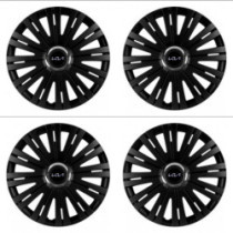 Puklice pre Kia (nové logo) 14 ACTIVE RC BLACK