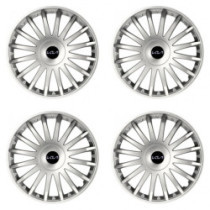 Puklice pre Kia (nové logo) 15 CRYSTAL silver