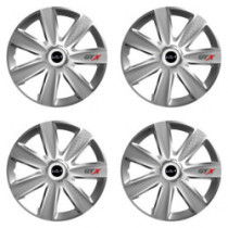 Puklice pre Kia (nové logo) 15 GTX CARBON silver