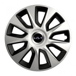 Puklice pre Kia (nové logo) 15 STRATOS double colour - výpredaj