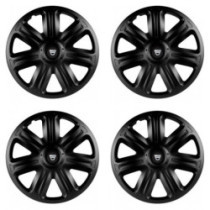 Puklice pre Dacia (staršie logo) 15 COMFORT BLACK