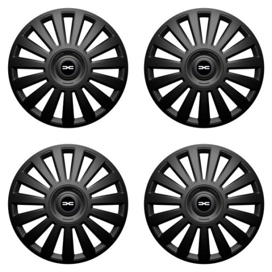 Puklice pre Dacia (nové logo) 14 Luxury black