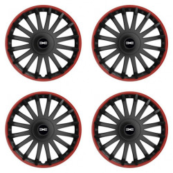 Puklice pre Dacia (nové logo) 15 CRYSTAL RO black