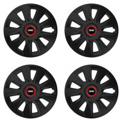 Puklice pre Dacia (nové logo) 15 STRATOS RR black