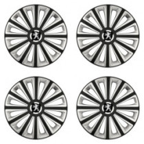 Puklice pre Peugeot (staršie logo) 14 TREND RC double colour