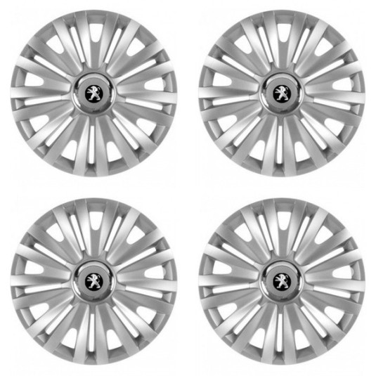 Puklice pre Peugeot (staršie logo) 14 ROYAL RC