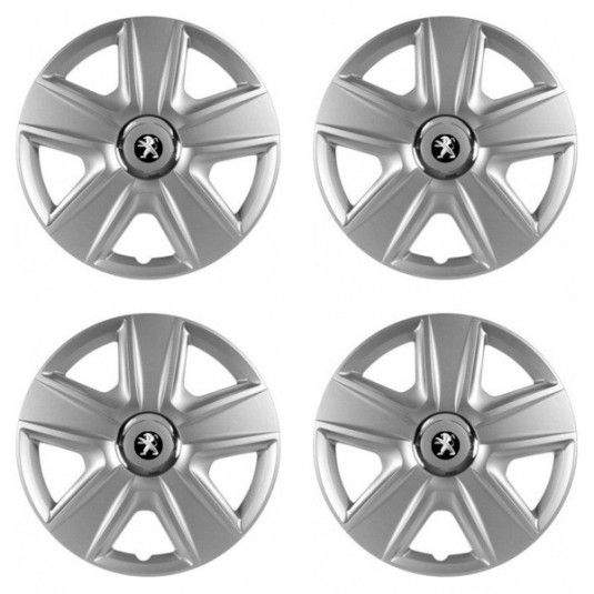 Puklice pre Peugeot (staršie logo) 14 ESPRIT RC