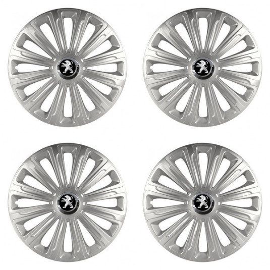 Puklice pre Peugeot (staršie logo) 15 TREND RC