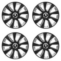 Puklice pre Peugeot (staršie logo) 15 STRATOS BS