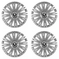 Puklice pre Peugeot (staršie logo) 16 ACTIVE RC