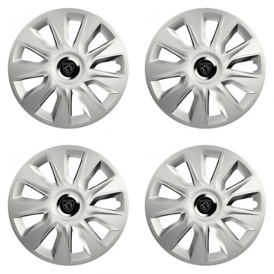 Puklice pre Peugeot (nové logo) 14 STRATOS RC