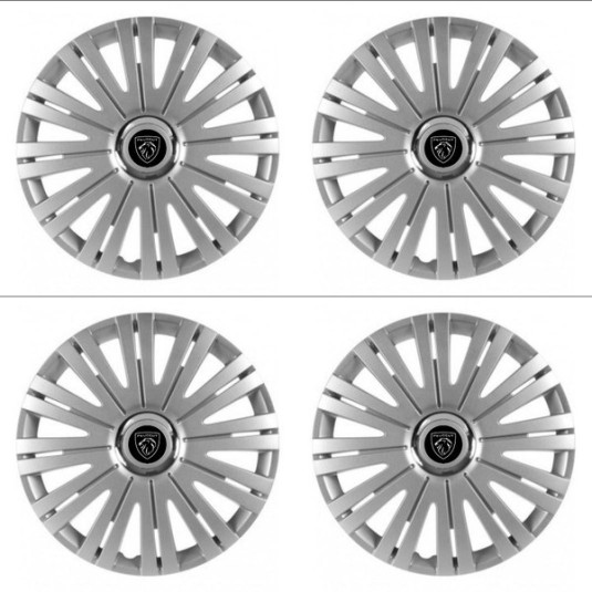 Puklice pre Peugeot (nové logo) 14 ACTIVE RC