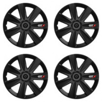 Puklice pre Peugeot (nové logo) 15 GTX CARBON black