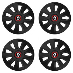 Puklice pre Renault (staršie logo) 15 STRATOS RR black