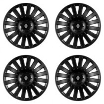 Puklice pre Renault (nové logo) 14 Smart black