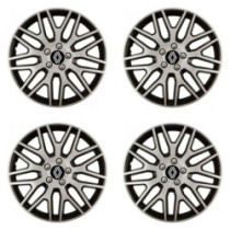 Puklice pre Renault (nové logo) 15 Dakar NC silver and black