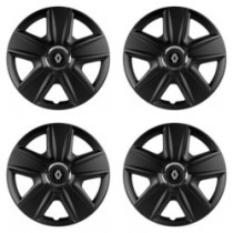Puklice pre Renault (nové logo) 15 ESPRIT RC BLACK