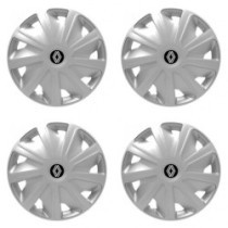 Puklice pre Renault (nové logo) pre dodávky 16 Craft silver