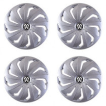 Puklice pre VW (čierne) 14 WIND RC SI