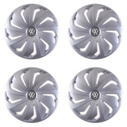 Puklice pre VW (čierne) 14 WIND RC SI