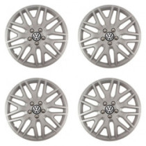 Puklice pre VW (čierne) 14 DAKAR