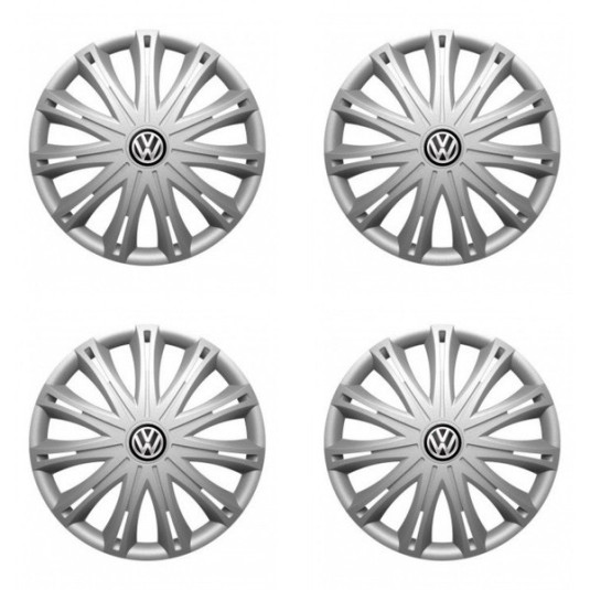 Puklice pre VW (čierne) 14 SPARK