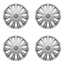 Puklice pre VW (čierne) 15 SPARK