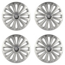 Puklice pre VW (čierne) 16 TREND RC