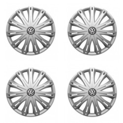 Puklice pre VW (čierne) 16 SPARK