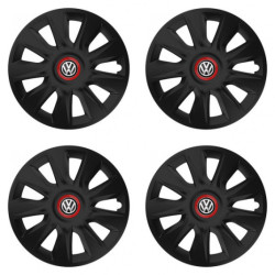 Puklice pre VW (čierne) 17 STRATOS RR black