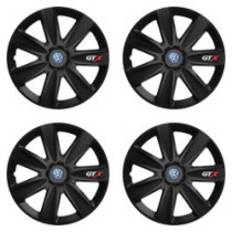 Puklice pre VW (modré) 14 GTX CARBON black
