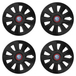 Puklice pre VW (modré) 14 STRATOS RR black