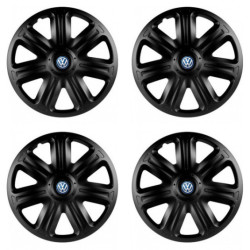 Puklice pre VW (modré) 14 COMFORT BLACK