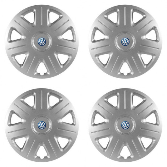 Puklice pre VW (modré) 15 Master