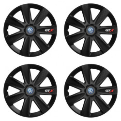 Puklice pre VW (modré) 15 GTX CARBON black