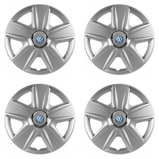 Puklice pre VW (modré) 15 ESPRIT